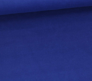 Feincord - Babycord - Baumwolle - Uni - 145g - Royalblau