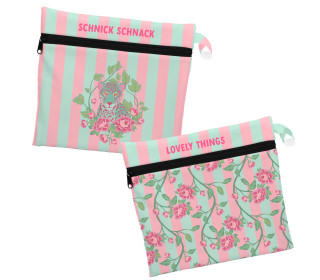 DIY-Nähset - 2 Wetbags - Leo Meets Roses - Frida Kreativ