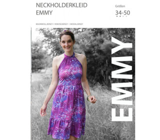 NECKHOLDER-KLEID EMMY, GR. 34-50, MIT BEAMERDATEI