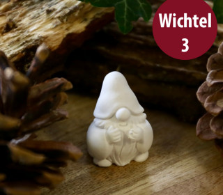 Silikon - Gießform - Mini Wichtel - Weihnachten - Wichtel 3 - vielfältig nutzbar