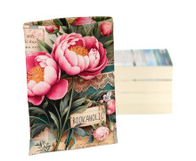 DIY-NÄHSET - Buchtasche - Bookaholic - Peonies - Softshell - abby and amy