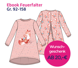 Dein Wunschgeschenk - Ebook Feuerfalter - Kleidchen - Gr. 92-158