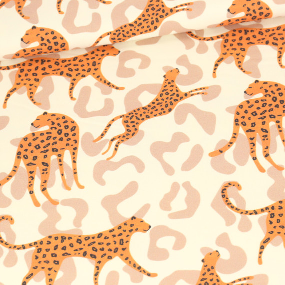 Sommersweat - Absolut Leo - Ecru - Bio Qualität - abby and me