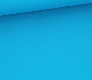 Sommersweat Greta - French Terry - Uni - 250g - Cyanblau Dunkel