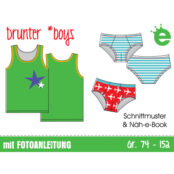 Ebook - Drunter Boys Gr. 74 - 152