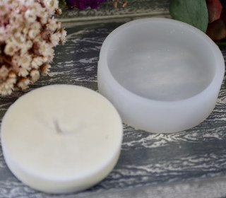 Silikon - Gießform - Kerzen-Refill für Kamelienblüte - Kerzenglas - Kerzengefäß - 3oz - offizieller Partner von Boowan Nicole - vielfältig nutzbar