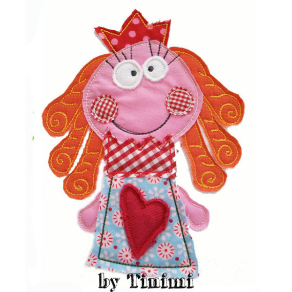 Stickdatei Prinzessin Sausewind