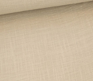 Musselin - Double Gauze - Schnuffeltuch - Windeltuch - Slub-Garn - Uni - Sand