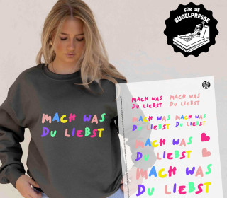 Onkel Bo's Bügelbilder - DIN A4 - Mach was Du liebst - BIG