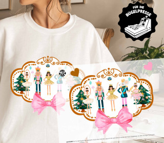 Onkel Bo's Bügelbilder - DIN A4 - Nussknackerfest - BIG - Weihnachten