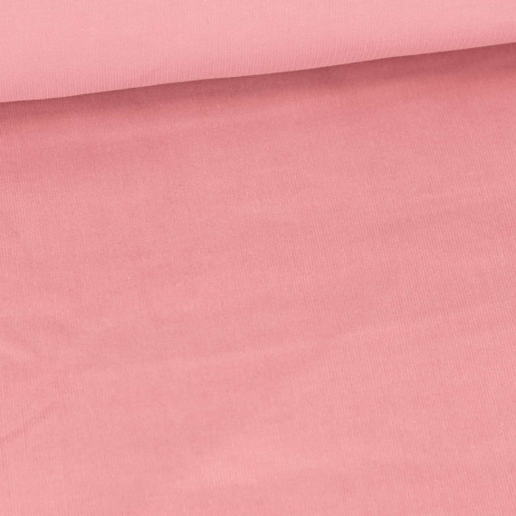 Feincord - Babycord - Baumwolle - Uni - 145g - Altrosa