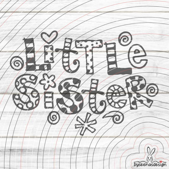 Little Sister Plotterdatei SVG DXF