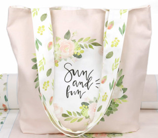 DIY-NÄHSET - Motivbeutel - Shopper - Sun and Fun - abby and me