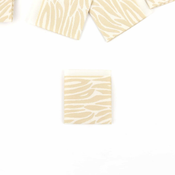 1 Label - Zebra - Weiß/Beige - Anlukaa