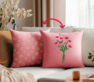 Genähtes Kissen inkl. Frühlingsduft - Blümchen - Mein Hanseherz