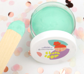 Siebdruckfarbe - Sky - Mint - Koko & Dolores - 100ml - wasserbasiert - vegan - für Textil