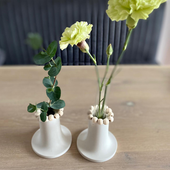 Silikon - Gießform - schlichter Kerzenständer - für Stabkerzen - Reagenzglas-Vase - Kerzenhalter 1 - vielfältig nutzbar