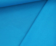 Leichter Kuschelsweat - Uni - 210g - Cyanblau Dunkel