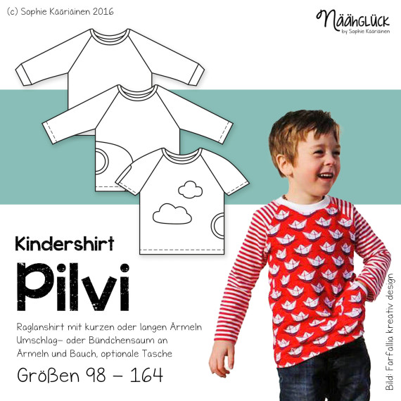 Shirt Pilvi Gr. 98 - 164