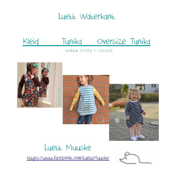 Luett Muuske eBook  - Luett Waterkant 3in1 Kleid Tunika Oversize
