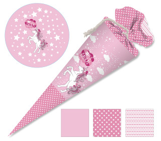 DIY-NÄHSET SCHULTÜTE - GESCHWISTERTÜTE - MAGIC EINHORN