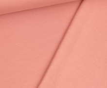 Kuschelsweat Leicht - Uni - 250g - Lachsrosa