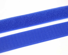 1 Meter Klettband - Klettverschluss - Zum Nähen - Hook & Loop - 25mm - Blau