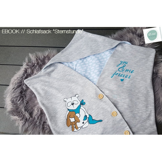 Ebook - "Sternstunde" von FlitzPiepe - Schlafsack, Einschlagdecke