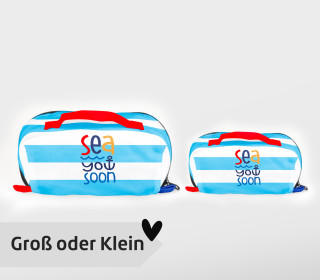 DIY-Nähset - Kosmetiktasche - Binz - Sea you soon - Hamburger Liebe - GRÖSSENAUSWAHL - abby and amy