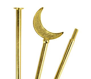 DIY-Set Etagere - Etagere einfach selber machen - Halbmond - Gold