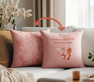 Genähtes Kissen inkl. Ode an die Liebe - Amor - Lausemia Design Studio - Mein Hanseherz