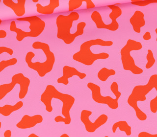 Outdoorstoff - Vibrant Valentine - Leo - Rosa - abby and amy