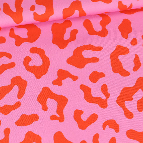 Outdoorstoff - Vibrant Valentine - Leo - Rosa - abby and amy