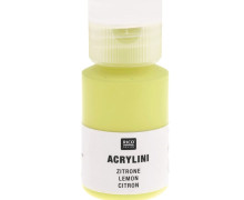 Acrylfarbe - Acrylini - 22ml - Matt - Geruchsarm - Rico Design - Zitrone