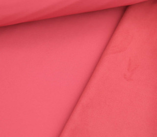 Softshell - Fleece - Uni - 315g - Rose/Rose