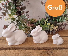 Silikon - Gießform - Hoppelhase - Groß - vielfältig nutzbar