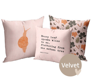 Kissenstoff - DIY - Kissen-Set - Herbstzauber - Baumschätze  - Lausemia Design Studio - abby and amy