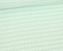 Waffel Piqué - Baumwolle - 275g - Weißgrün