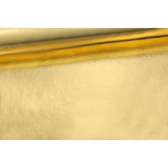Näh Pappe - Metallic - Lederoptik - Paper - Vegan - 30x60cm - Gold