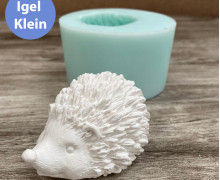 Silikon - Gießform - Igel - Dekoigel - Igel Klein - vielfältig nutzbar