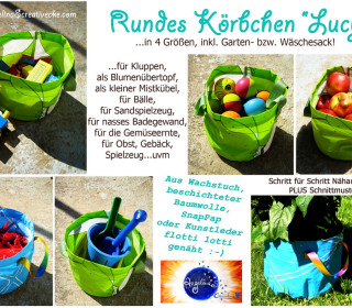 ♥ Rundes Körbchen Lucy – in 4 Größen ♥