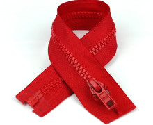 1 Reißverschluss - 60cm - S4 - Teilbar - Hochwertig - Prym - Rot (722)