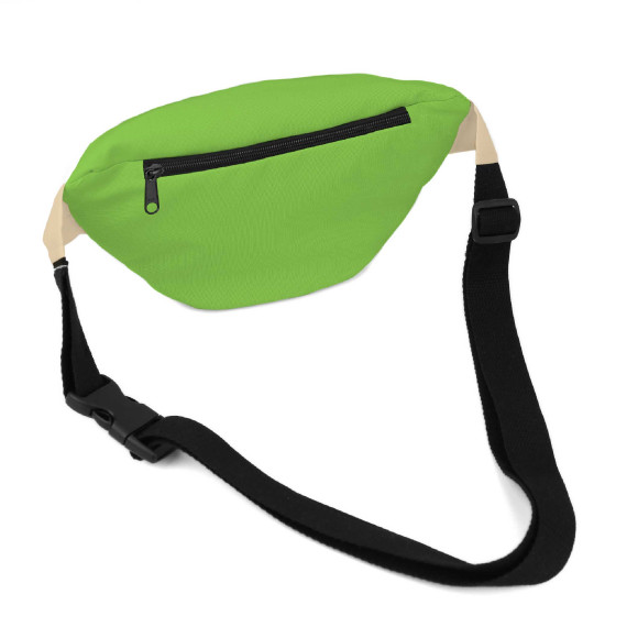 DIY-Nähset - small HipBag - Bauchtasche - Weihnachtself - Gesicht - Outdoorstoff - abby and amy