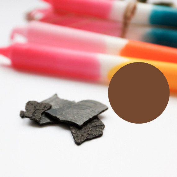 10g Kerzenpigment - Cookie Braun - Kerzenwachs - Pigment 40-6