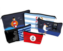 DIY-Nähset - Softshell - Fleece - 5 Wetbags - Sea you soon - Hamburger Liebe - abby and amy