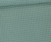 Waffel Piqué - Baumwolle - Lichtgrün