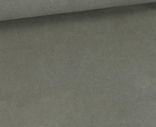 Canvas - feste Baumwolle - Light & Lush - Washed Look - 440g - Uni - Grüngrau