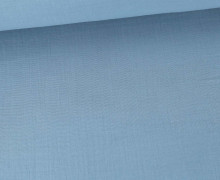 Musselin - Muslin - Double Gauze - 280cm - Extrabreit - Uni - Taubenblau - Schnuffeltuch - Windeltuch