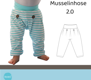 Ebook - Musselinhose 2.0 Gr. 50-122