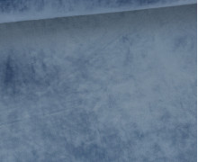 Nicki Ice Velvet - Cloudy Effect - Uni - Taubenblau